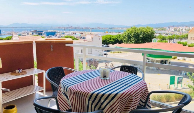 ROC MAR 7 2A - Apartamento cerca del centro y de la playa - terraza con vistas al mar y al puerto