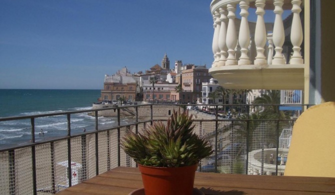 Sitges Beach Panorama