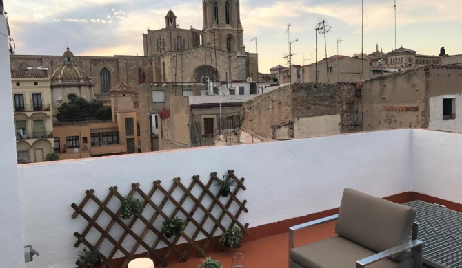 Apartamento 1º con Chill-Out frente a la Catedral