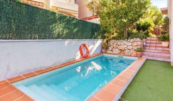 4 bedrooms villa at Torredembarra 200 m away from the beach with private pool furnished terrace and wifi