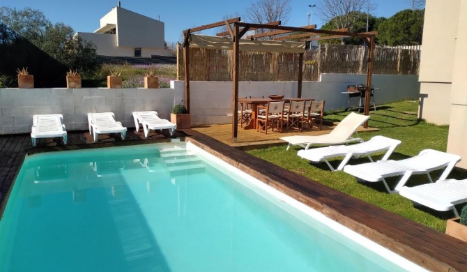 3 bedrooms villa with private pool furnished terrace and wifi at Torroella de Montgri 6 km away from the beach