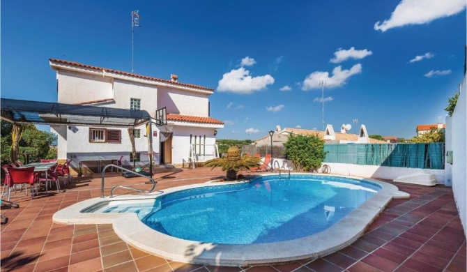 Amazing home in Vilanova i La Geltrú with WiFi and 4 Bedrooms